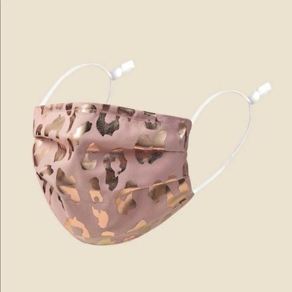 Cheetah Print Face Mask - Picture 1 of 3